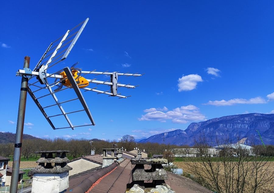 Installation – vue montagne Isère